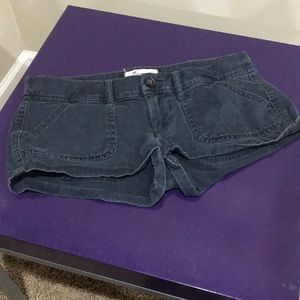 Navy Blue Hollister mini shorts